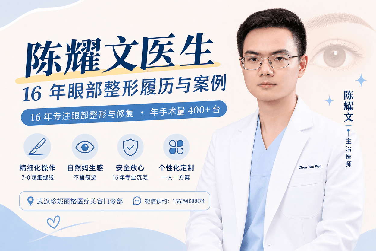 陈耀文医生是谁？16 年眼部整形履历与案例